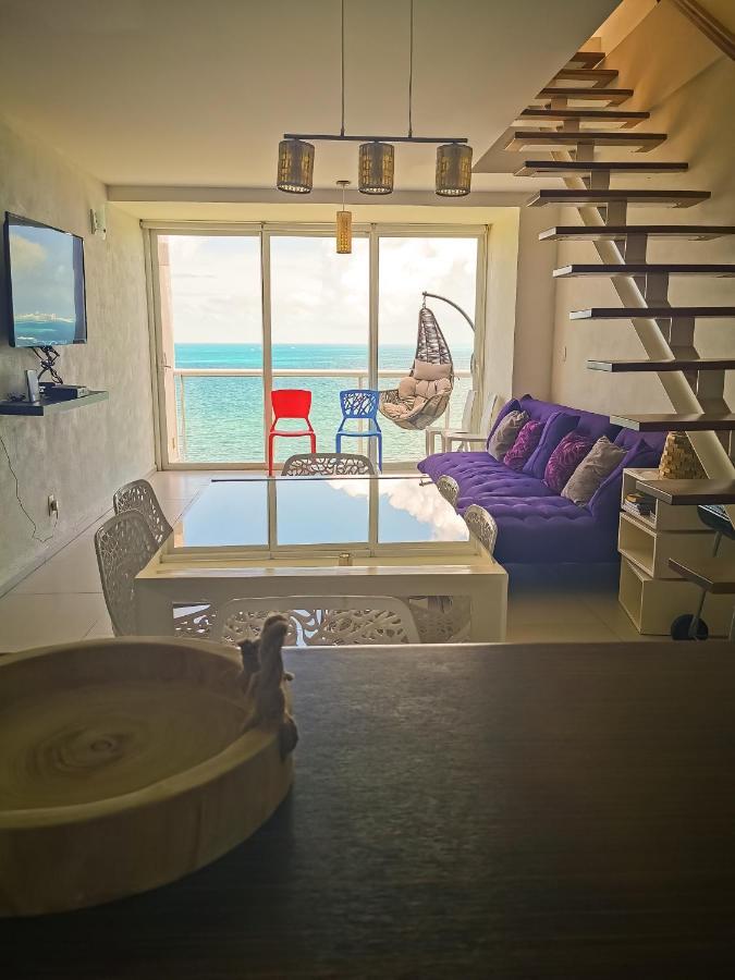 Pent House Amazing View Beachfront Cancun Cancún Exterior foto